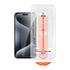 HyperGear Tempered Glass Screen Protector w/Installation Applicator Tray for iPhone 15 Series 16091
